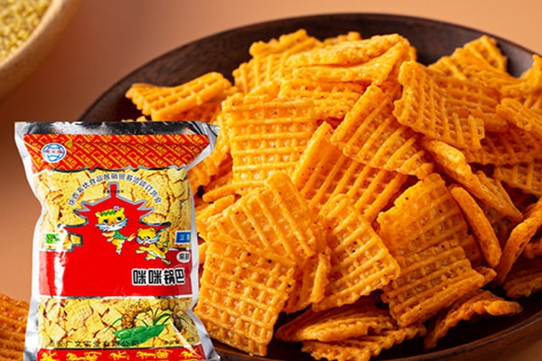 Crispy Rice Chips Packing