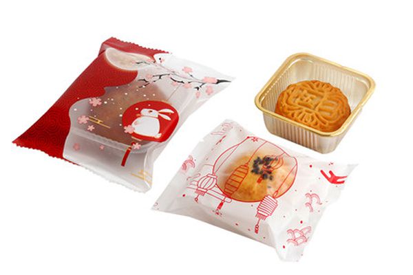 ZY-PZ180 Flow Packaging Machine for Moon Cakes with Trays